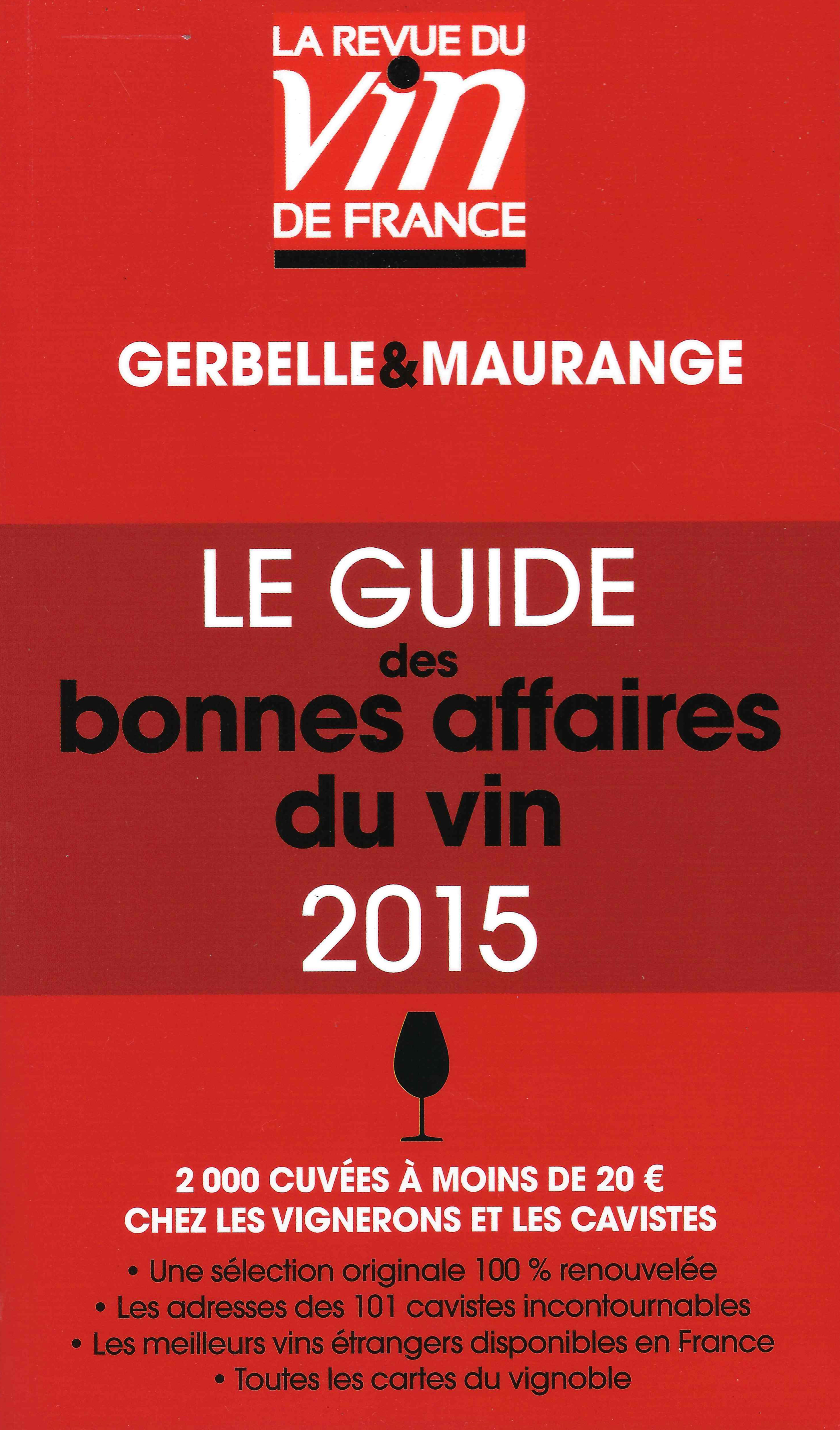 Le Guide des bonnes affaires du vin 2015